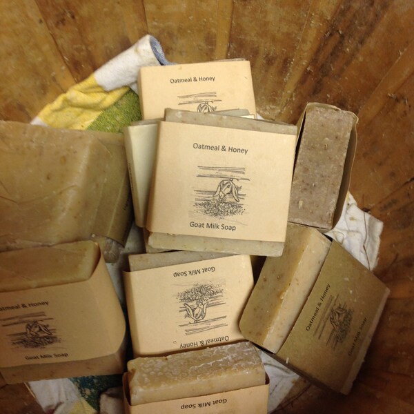 Oatmeal Honey Goat's Milk Soap