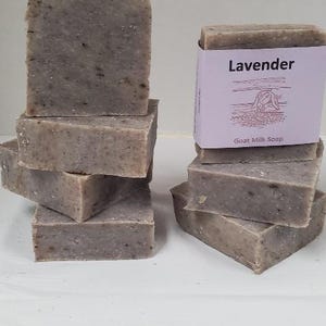 Lavender Goat&#39;s Milk Soap