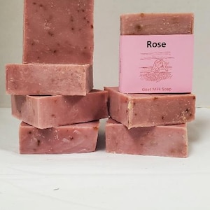 Rose Goat&#39;s Milk Soap