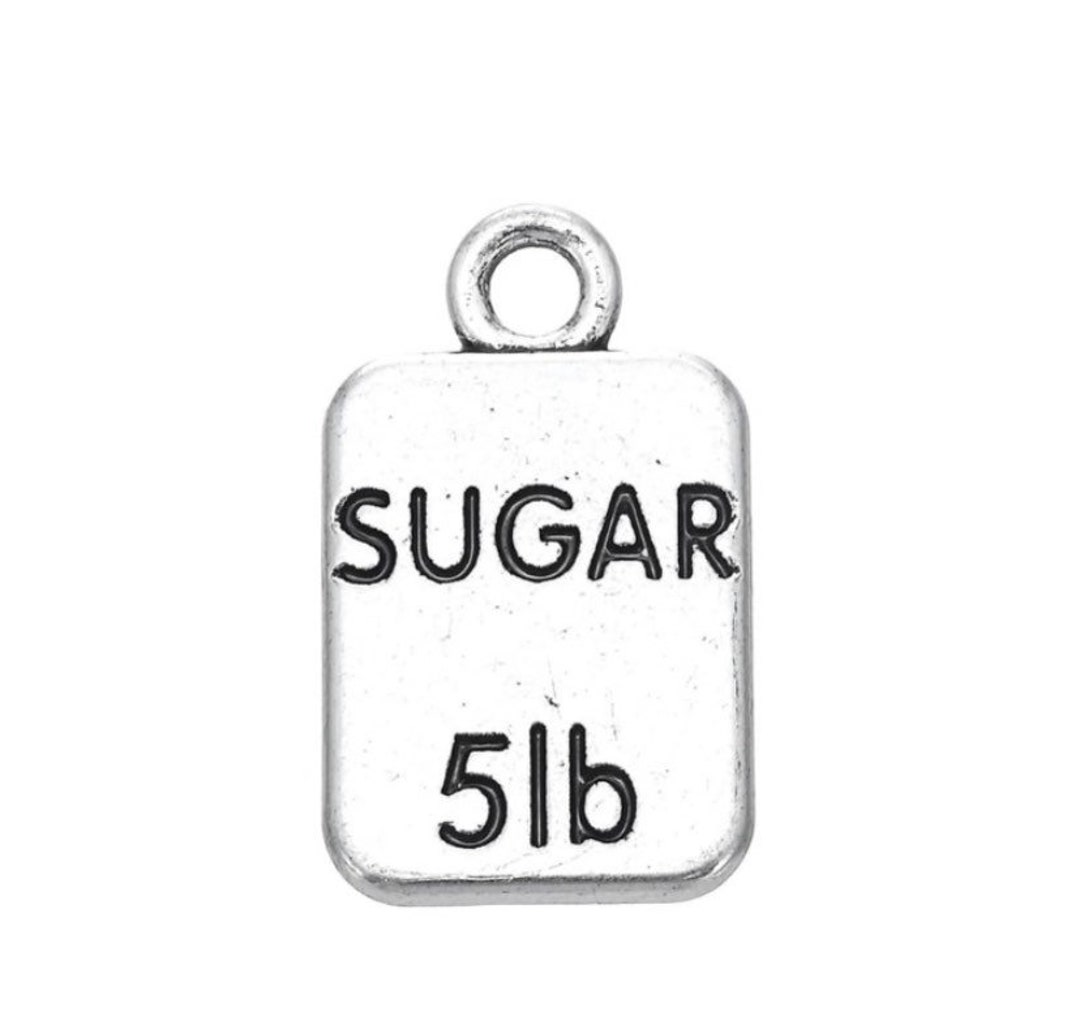 1 Sugar Bag Charm Individual Charms Tiny Bag Of Sugar Charm 1-sugar-bag-charm-individual-charms-tiny-bag-of-sugar-charm