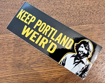 Pegatina de Keep Portland Weir’d