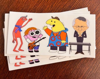 Phish Helping Friends Sticker