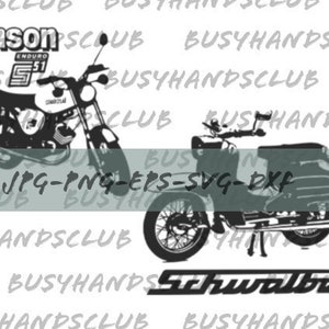 Simson Swallow PNG SVG Set Moped Mokick GDR Digital Illustration Sparrowhawk Star