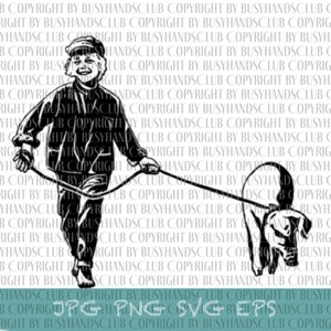 Lausejunge und Schwein PNG SVG Digitale Illustration Vektorgrafik für T-Shirt Druck Schweden Datei Scrapbooking Kindergarten Wildfang räuber