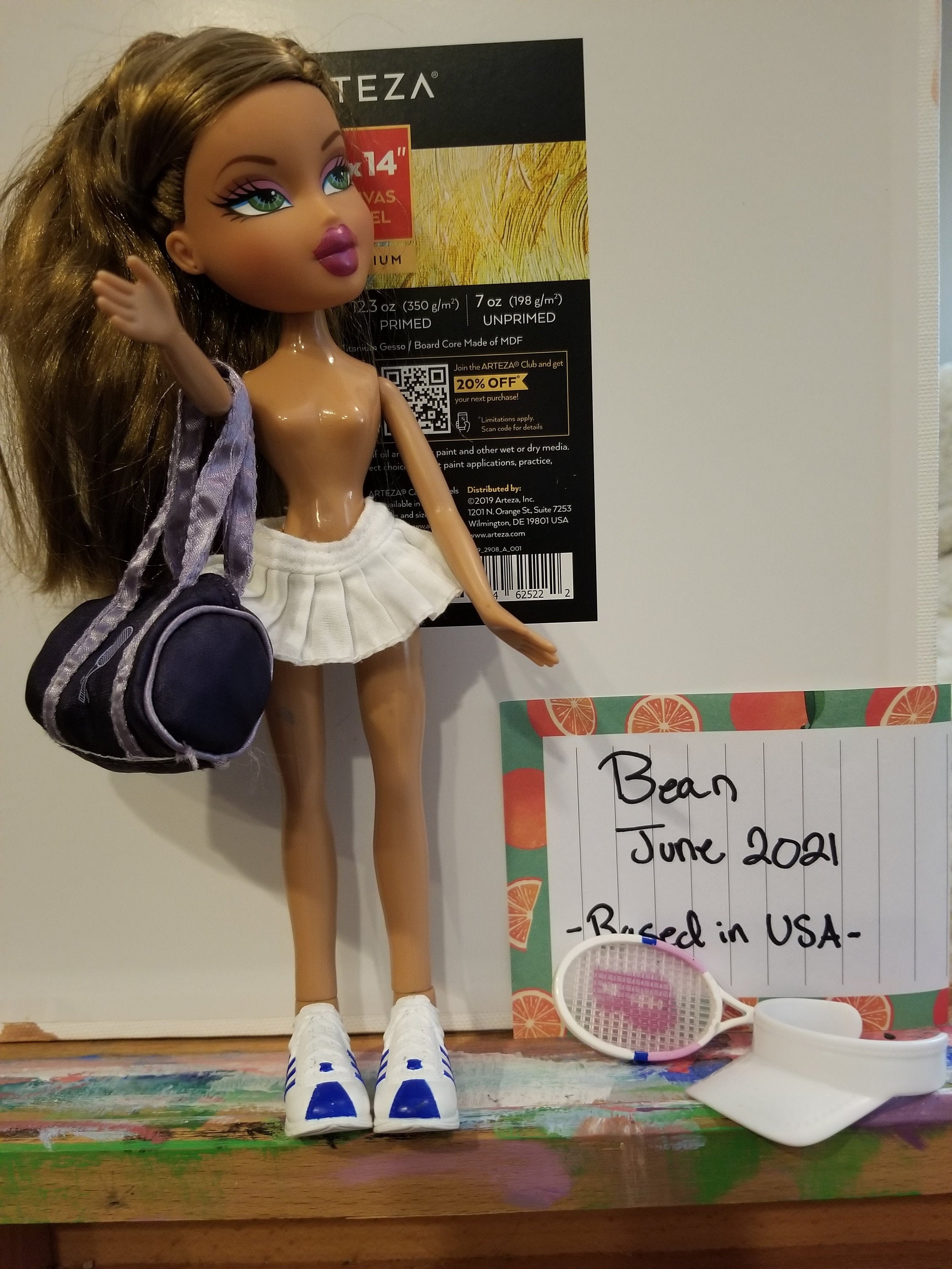 Bratz Let Play Sportz Tennis Fianna Utilisé Etsy