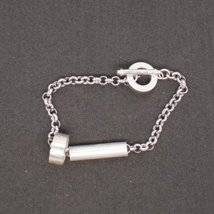 Sterling Silver Bar Bracelet