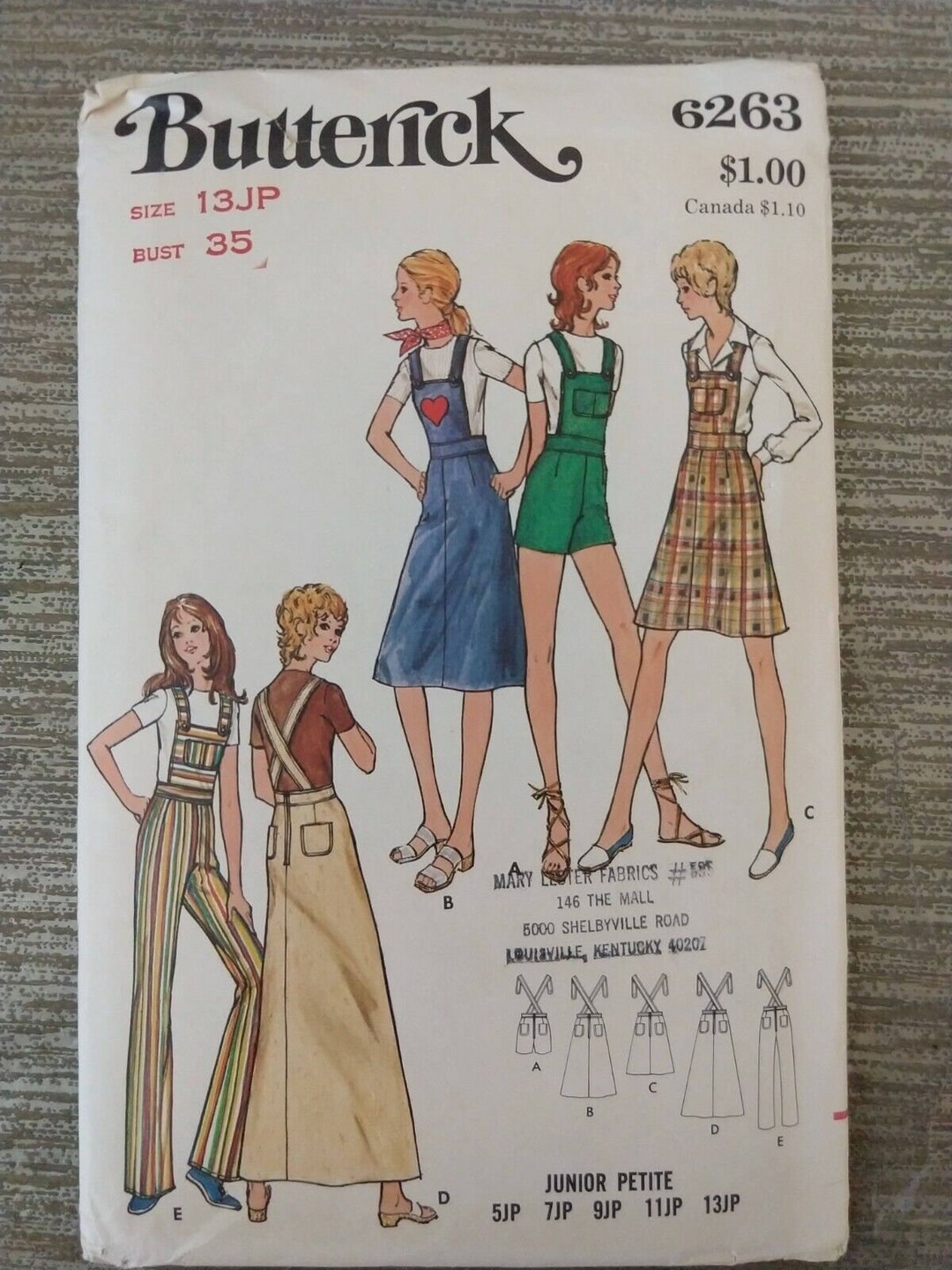 VTG Antique Sewing Patterns Bundle of Nine Butterick Etsy