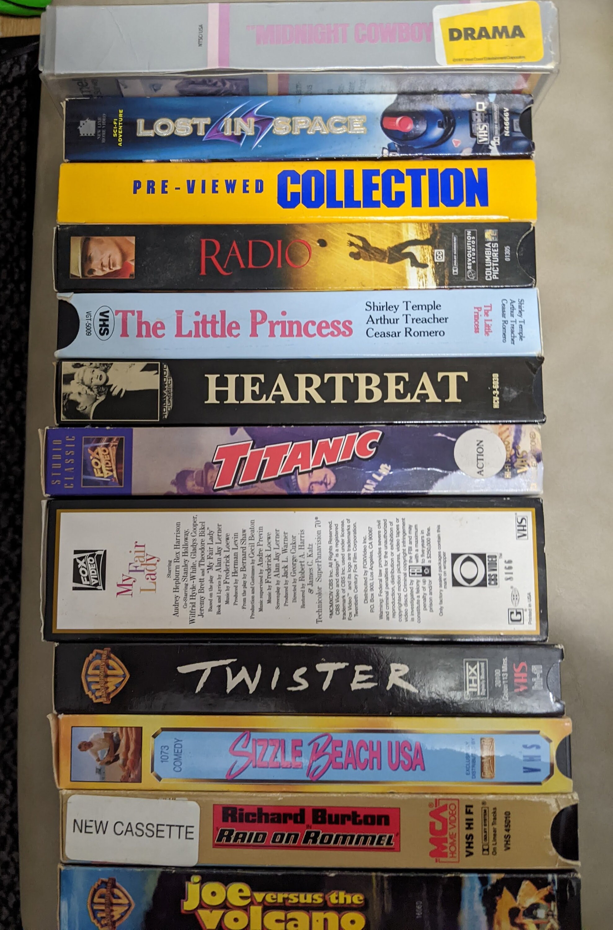 VHS Tapes Group of 13 Etsy