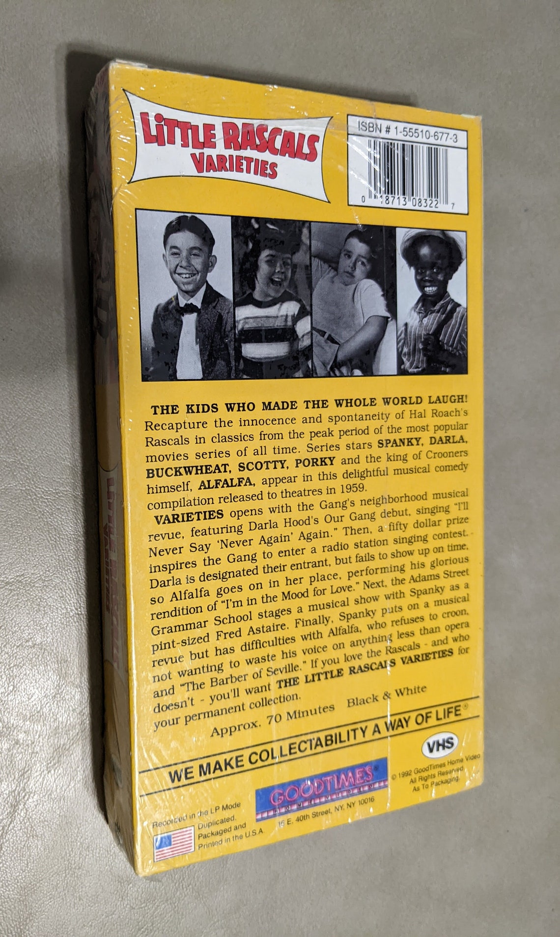 Little Rascals Varieties VHS Factory Sealed Collection - Etsy