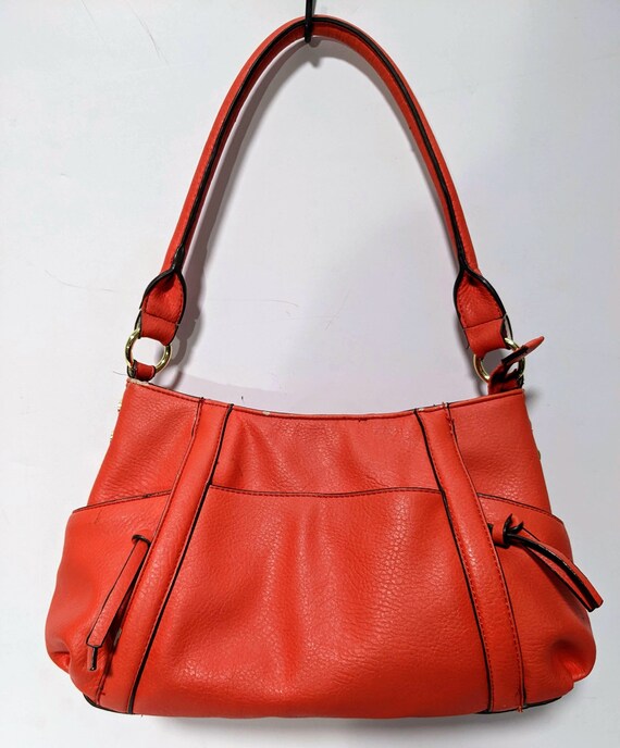 Liz Claiborne Vintage Orange Shoulder Bag