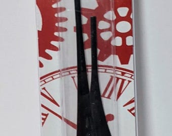 Shappy 12 Inches Long Spade Hands Clock Hands for Takane I Shaft High Torque Clock Movement, Fit Dials Up to 71 cm/ 28 Inches in Diameter