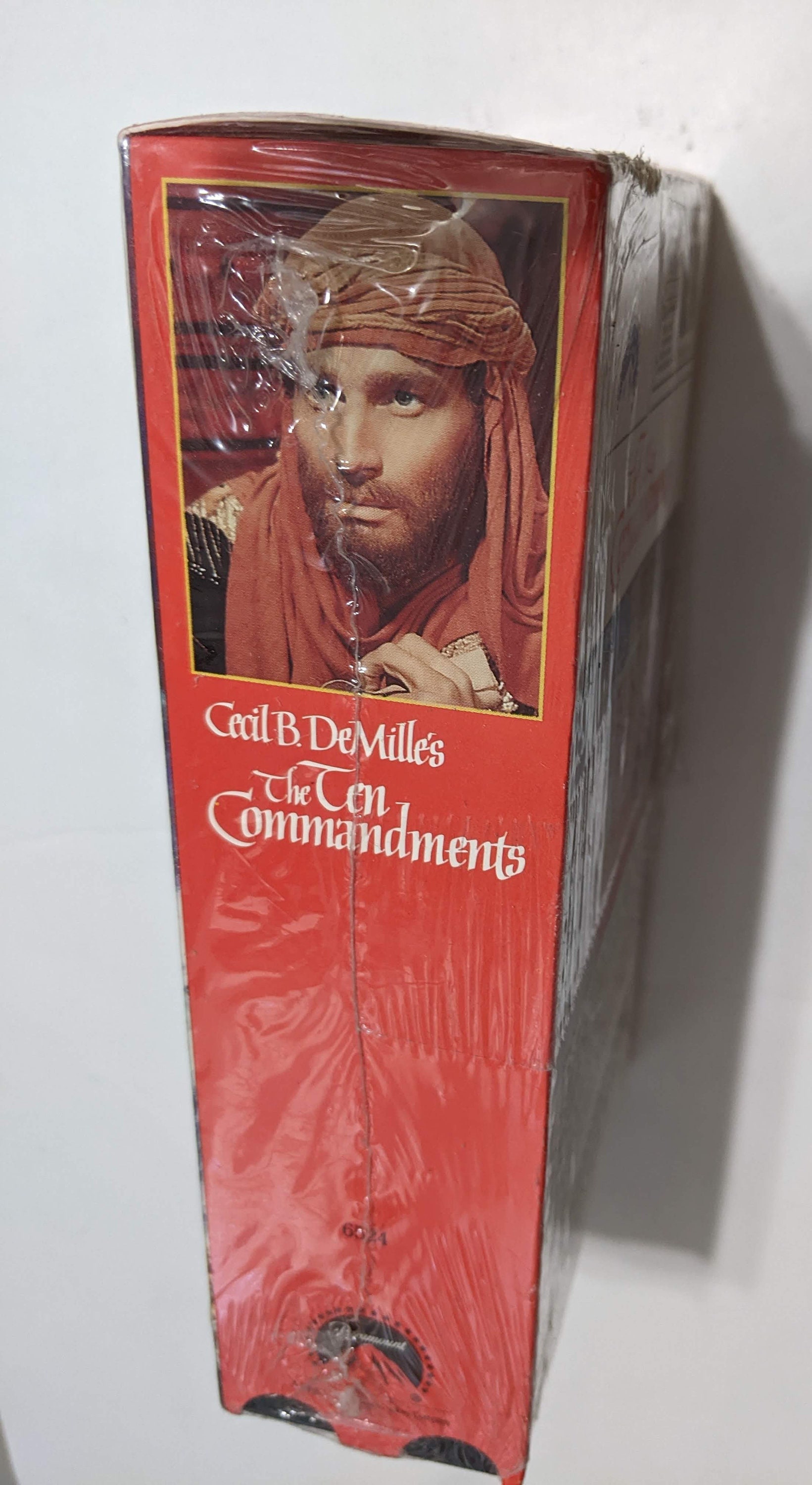 Ten Commandments Dbl VHS Classic by Cecil B. Demille Factory Sealed - Etsy