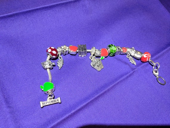 September Charm Bracelet