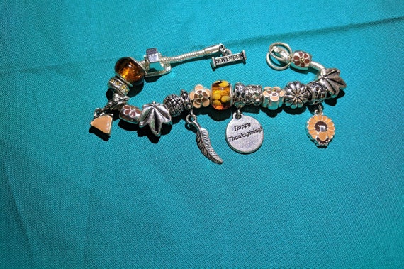 November Charm Bracelet