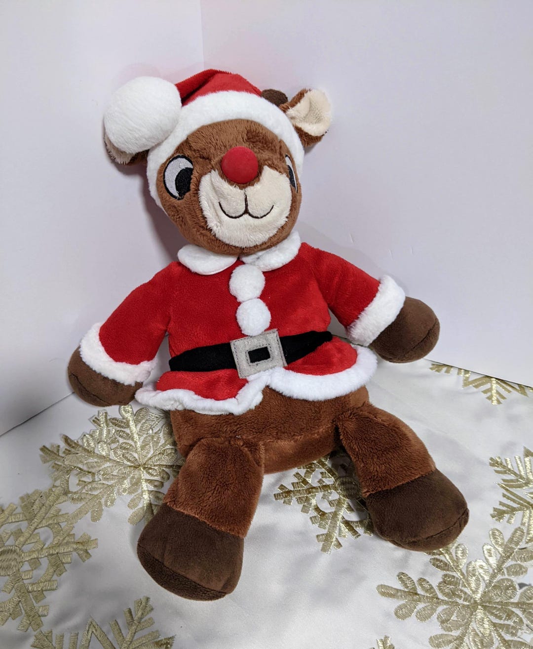 Dandee Rudolph the Red Nose Reindeer Plush 14