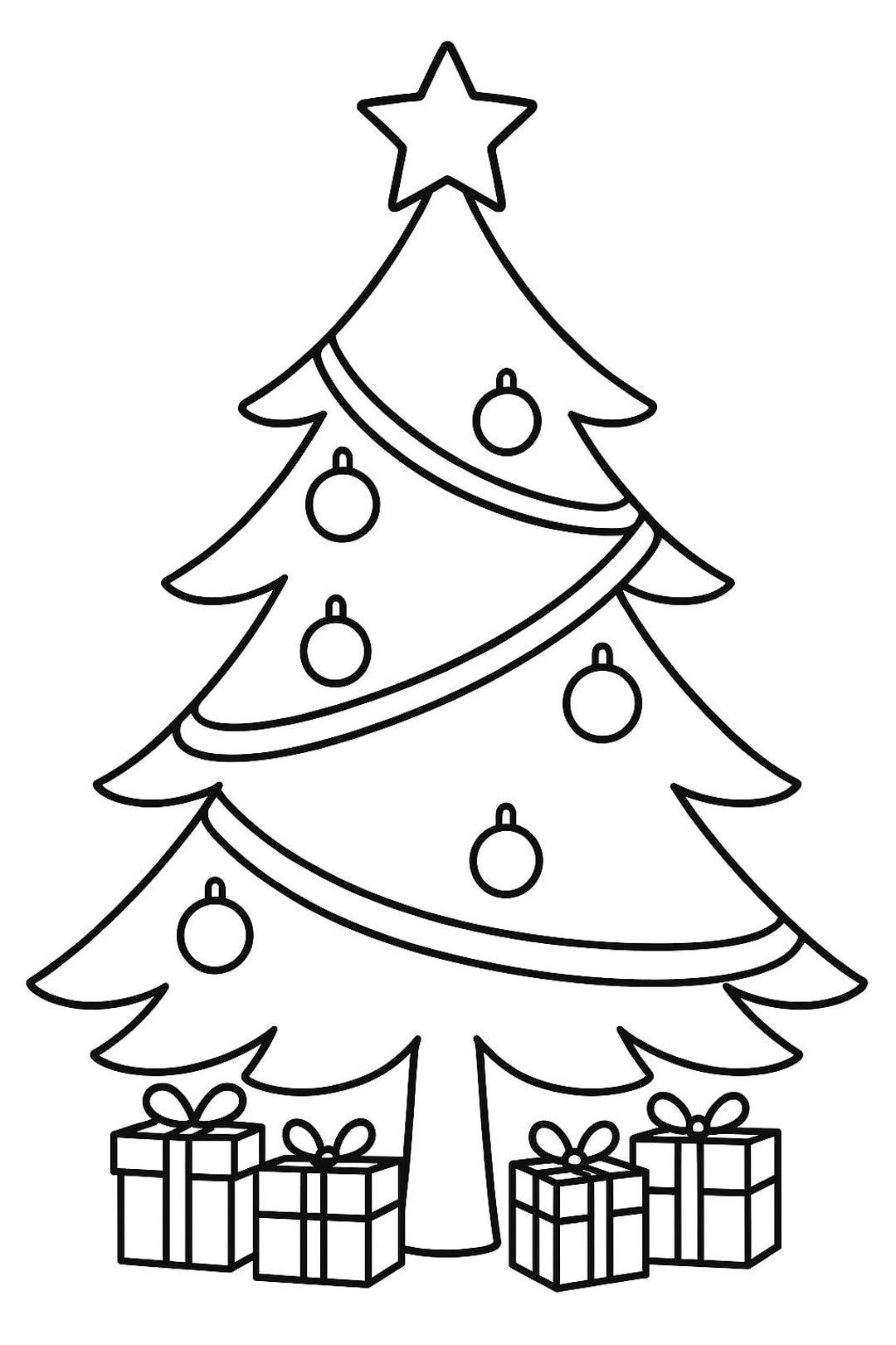 Cozy Christmas Tree Coloring Page – Instant Digital Download - Etsy