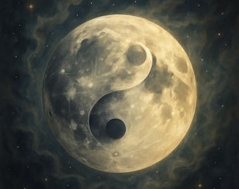 Mystic Full Moon Yin Yang – do pobrania w wersji cyfrowej
