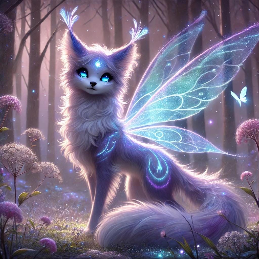 Lumeria – Mystical Forest Guardian | Fantasy Digital Art Download