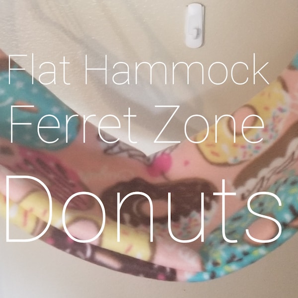 Flat Pet Hammocks, Various Sizes, Ready to Ship, Donuts