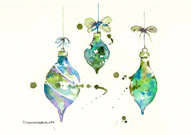 Christmas Cards Blank Inside. 11 Cards in a Box Assorted Etsy