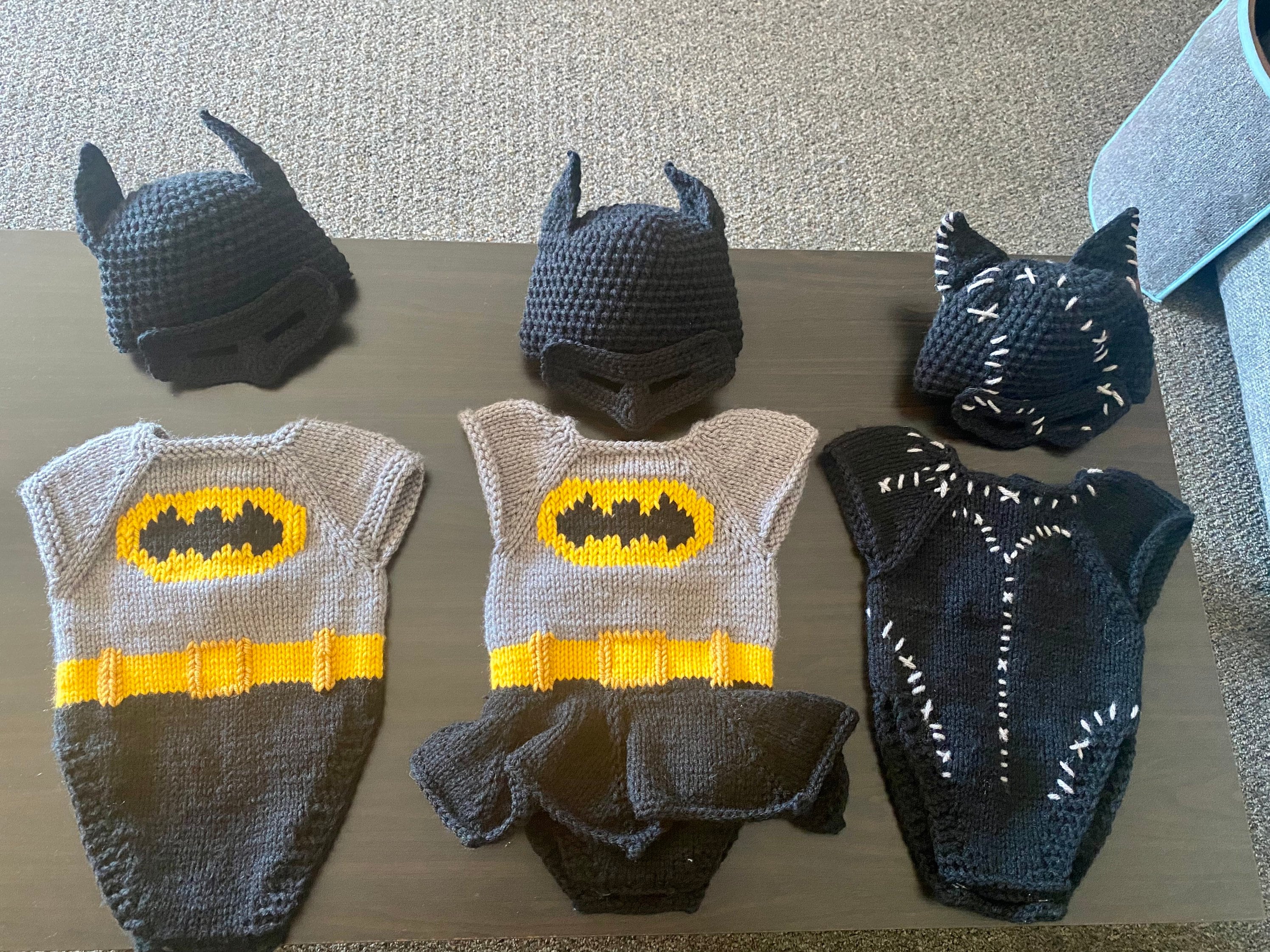 Baby Batman Crochet Pattern