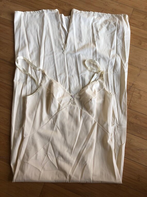 Gorgeous long vintage slip