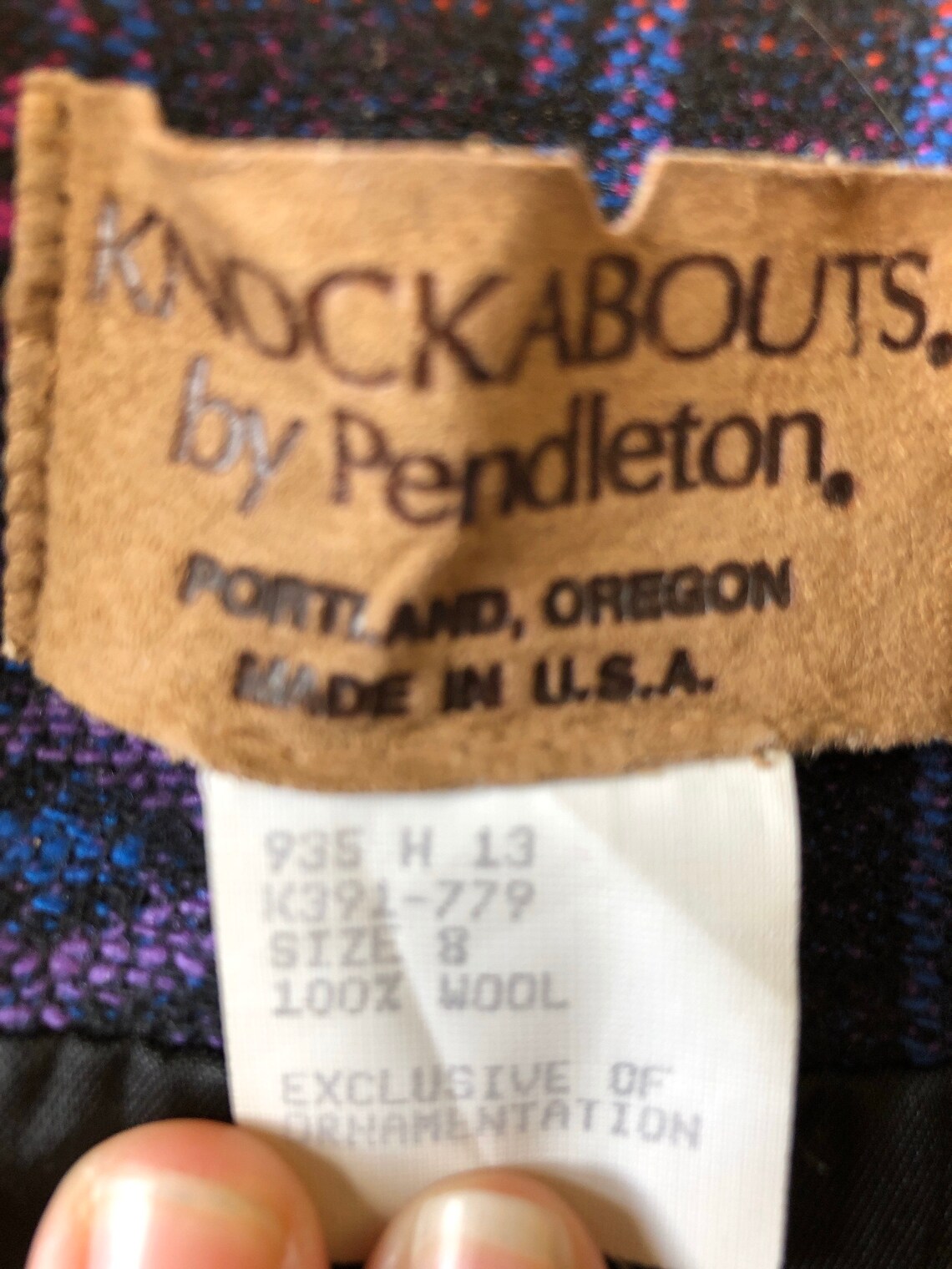 Vintage Pendleton Blanket Coat Etsy