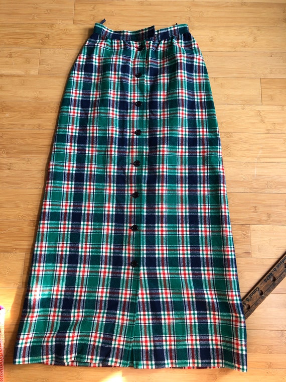 Vintage Pendleton Maxi Skirt