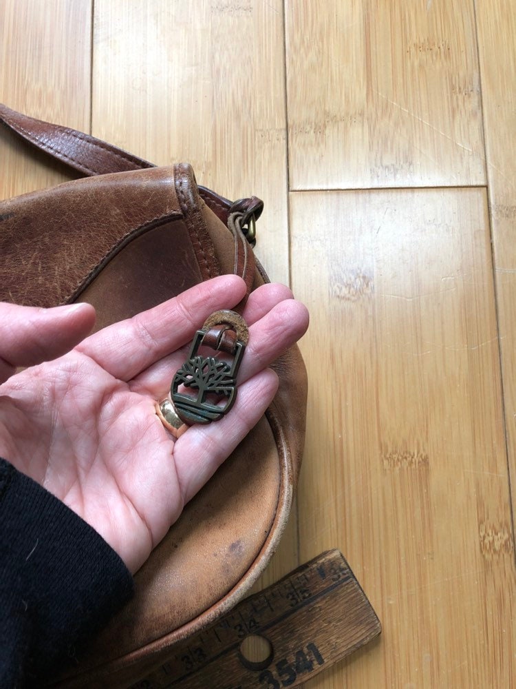 Vintage Timberland leather purse Etsy.de