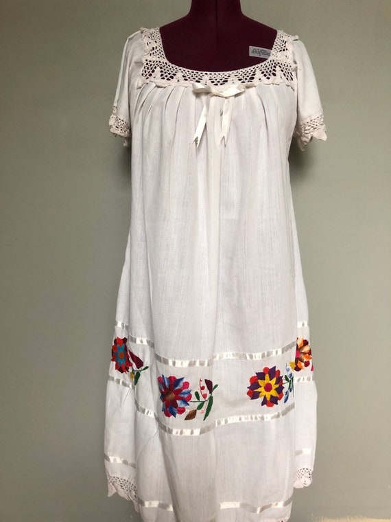 vintage mexican wedding dress