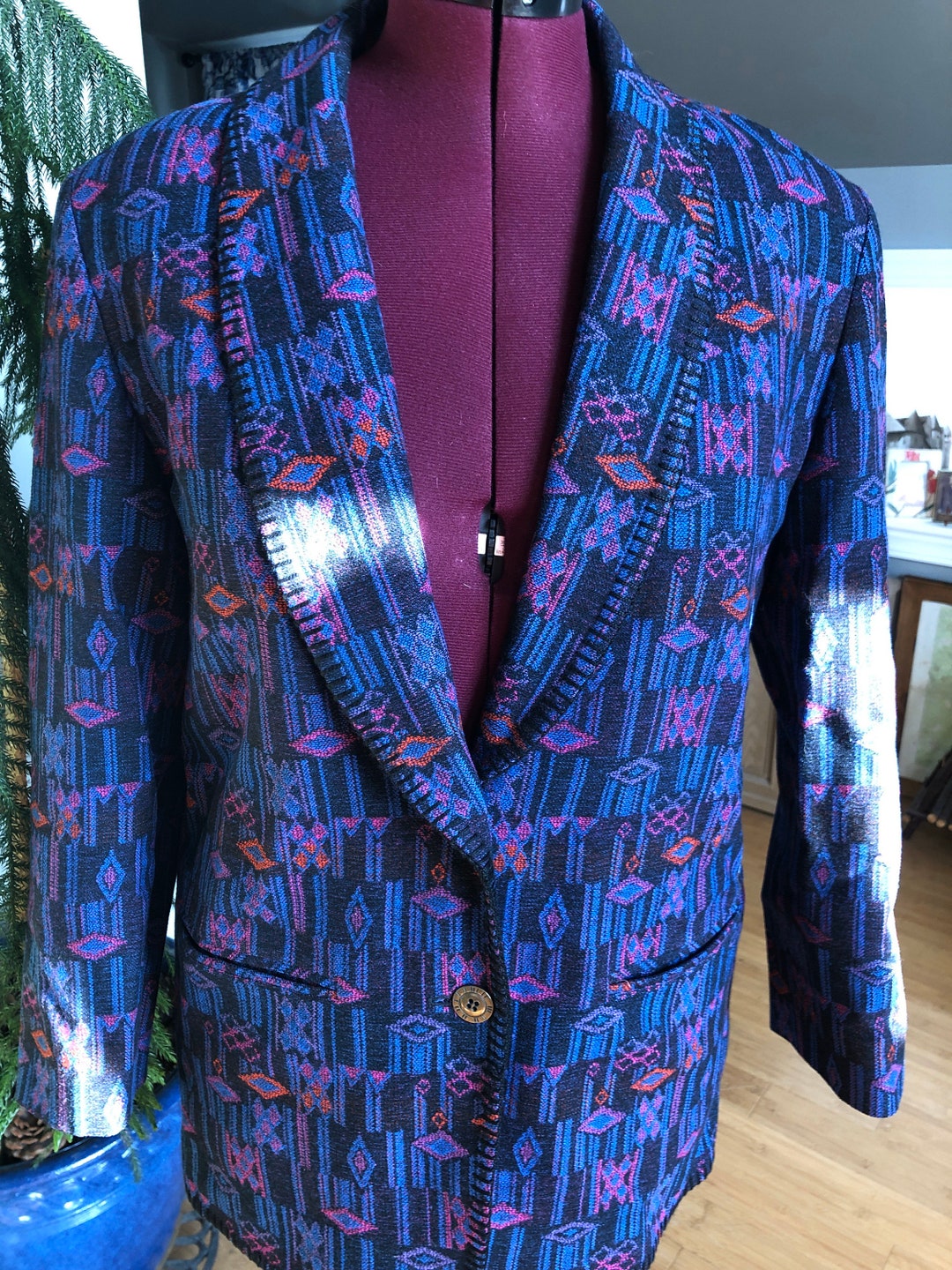 Vintage Pendleton Blanket Coat Etsy