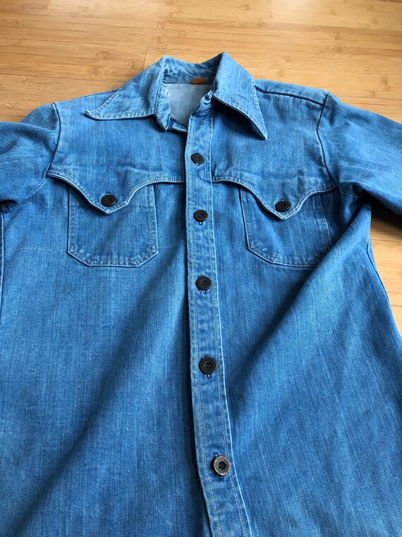 Vintage Farah Denim shirt jacket