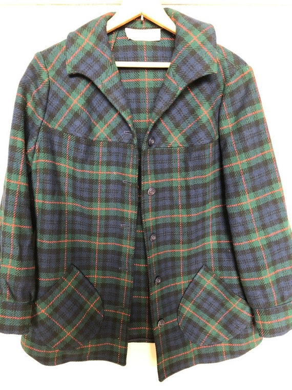 Vintage Pendleton shirt jacket