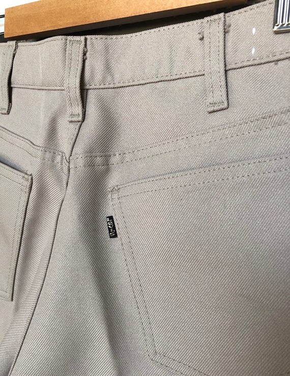 Vintage polyester bell bottom levis