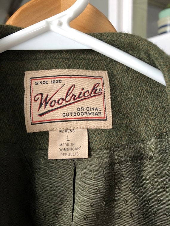 Womans woolrich wool blazer - image 3