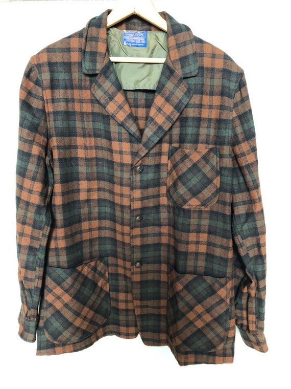 Vintage Pendleton wool shirt jacket