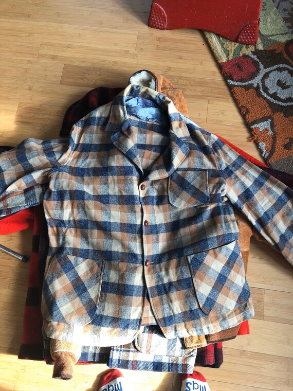 Pendleton wool shirt jacket