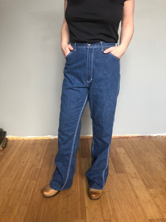 Vintage high waisted jeans - image 1