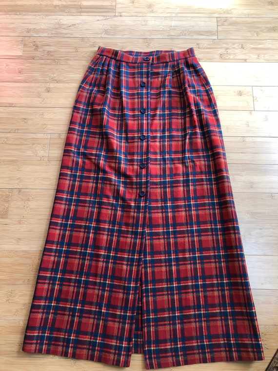 Vintage Pendleton Maxi skirt