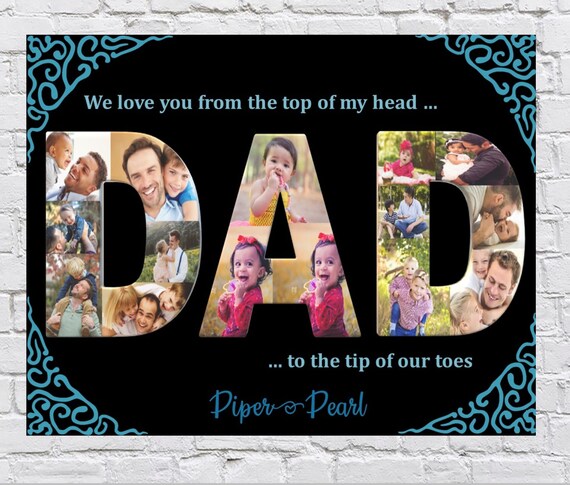 fathers day photo collage