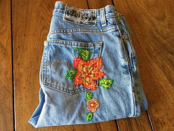 SALE Upcycled Funky Foxy Cool VTG 