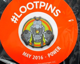 New Loot Crate Gaming February 2017 Wild Metal Compass Coin Pin FP20 New Loot Crate Gaming February 2017 Wild Metal Compass Coin Pin FP20