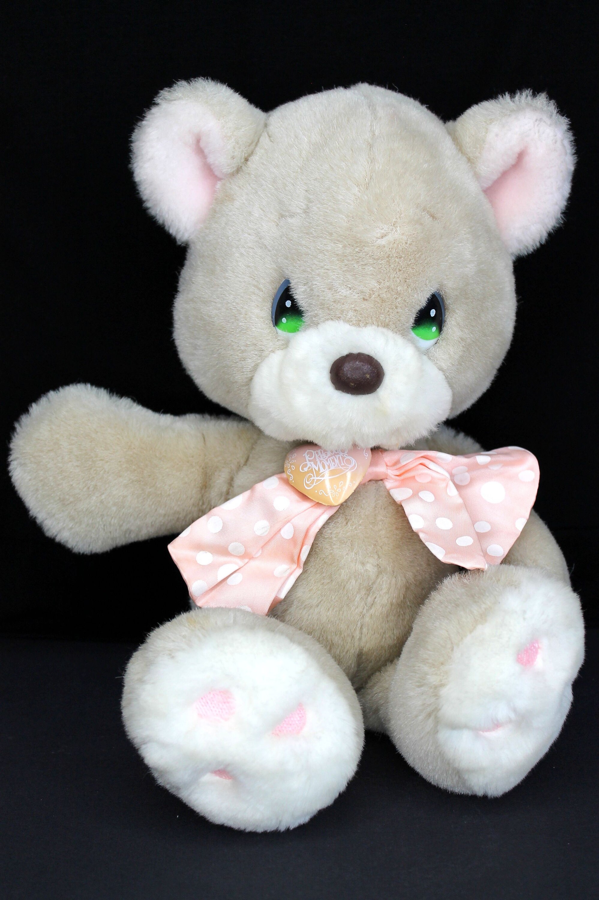 Applause Vintage Precious Moments Cubby Plush Bear with Locket | Etsy