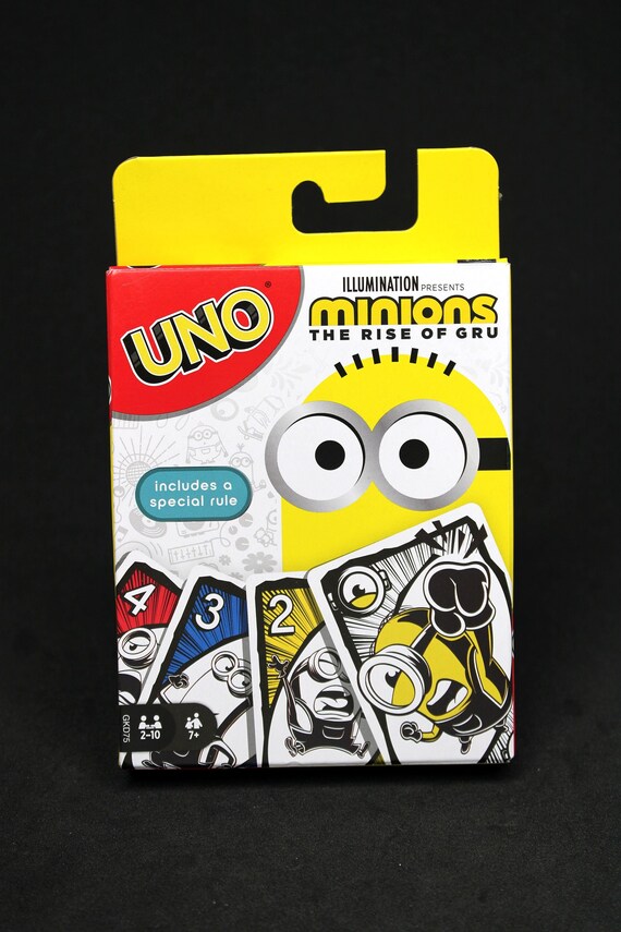 UNO Minions the Rise of Gru Card Game IOP Etsy