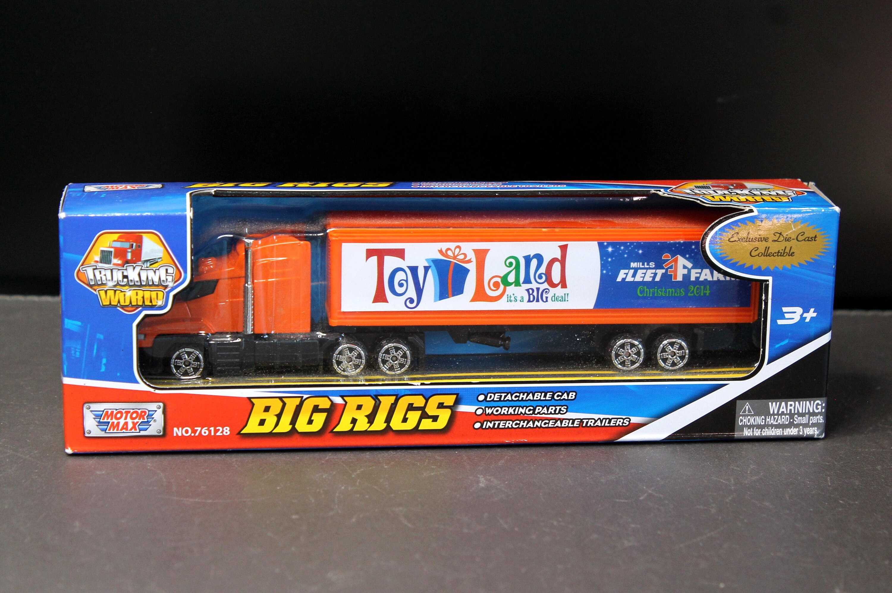 2014 Christmas Mills Fleet Farm TOYLAND BIG RIGS Collectible Etsy