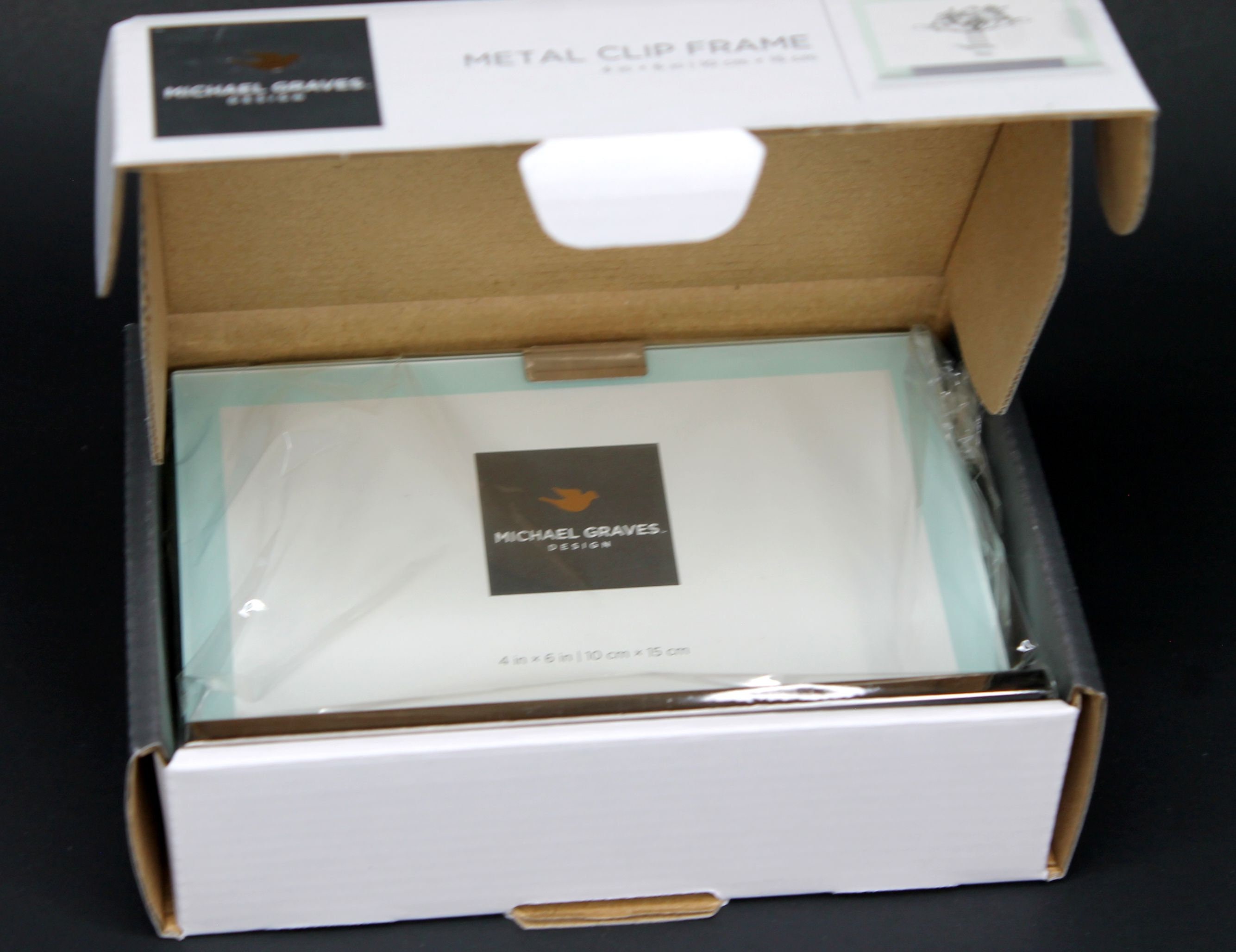 Michael Graves 6 in x 4 in Metal Clip Frame New in Original Etsy