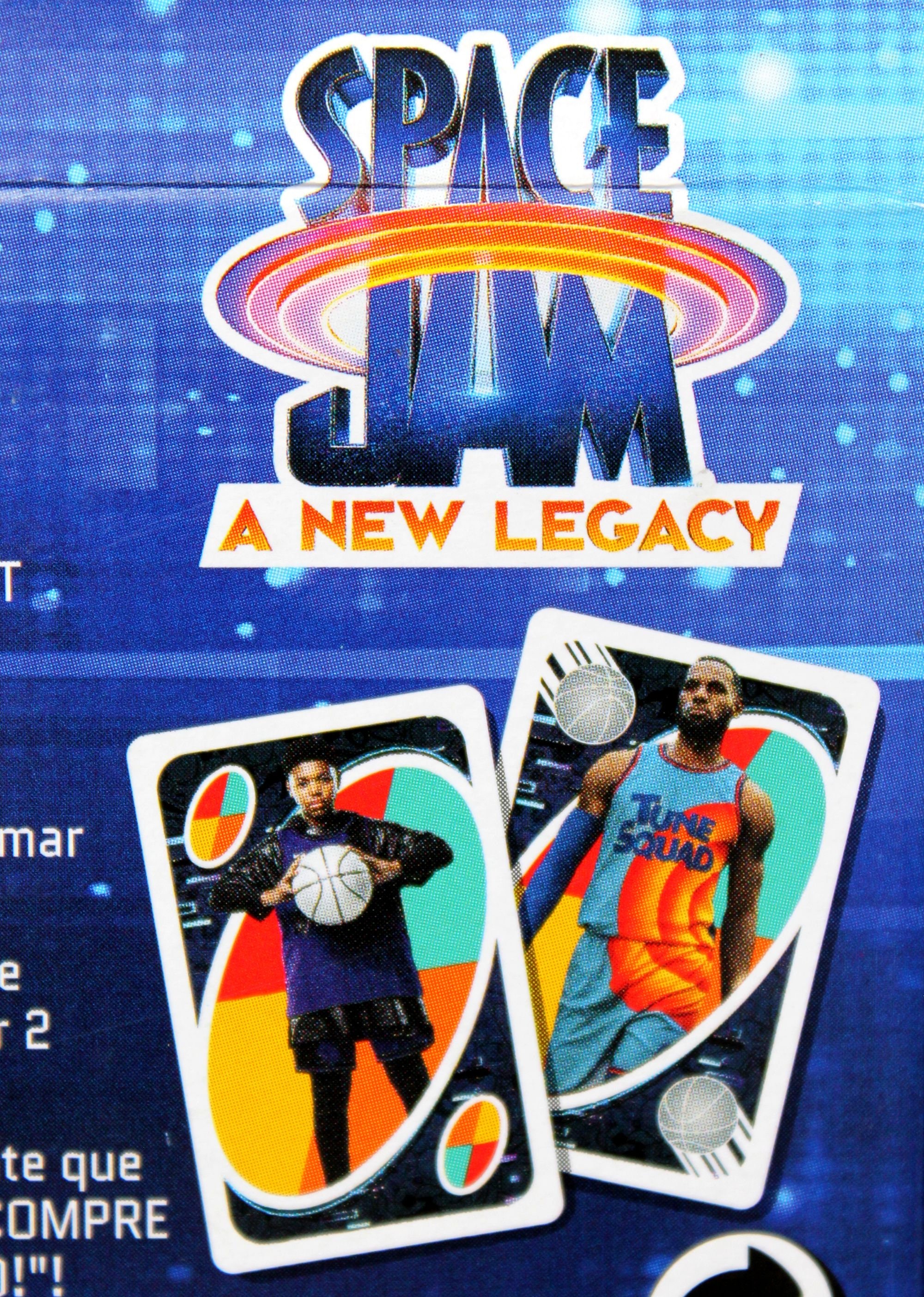 UNO Space Jam A New Legacy Card Game IOP Etsy
