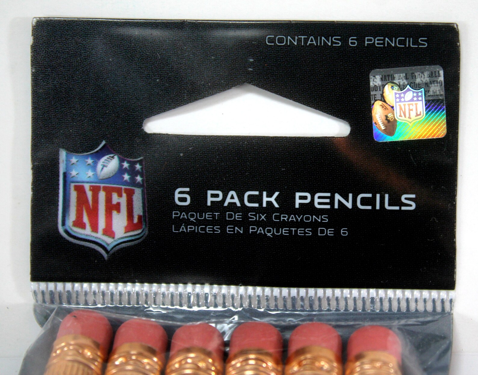 NFL Football Green Bay Packers 6 Pack Pencils To Collect or Etsy