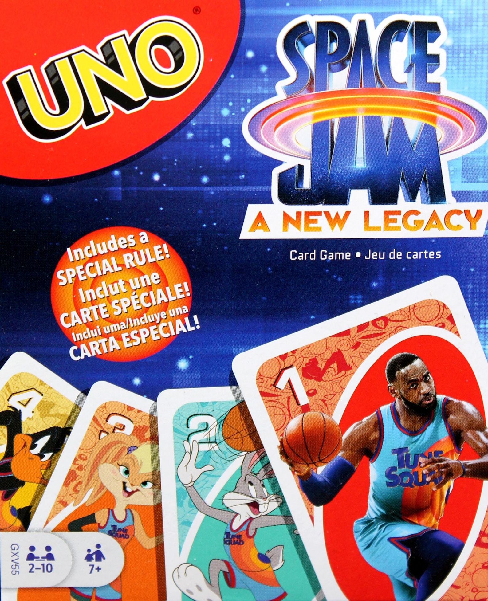 UNO Space Jam A New Legacy Card Game IOP | Etsy