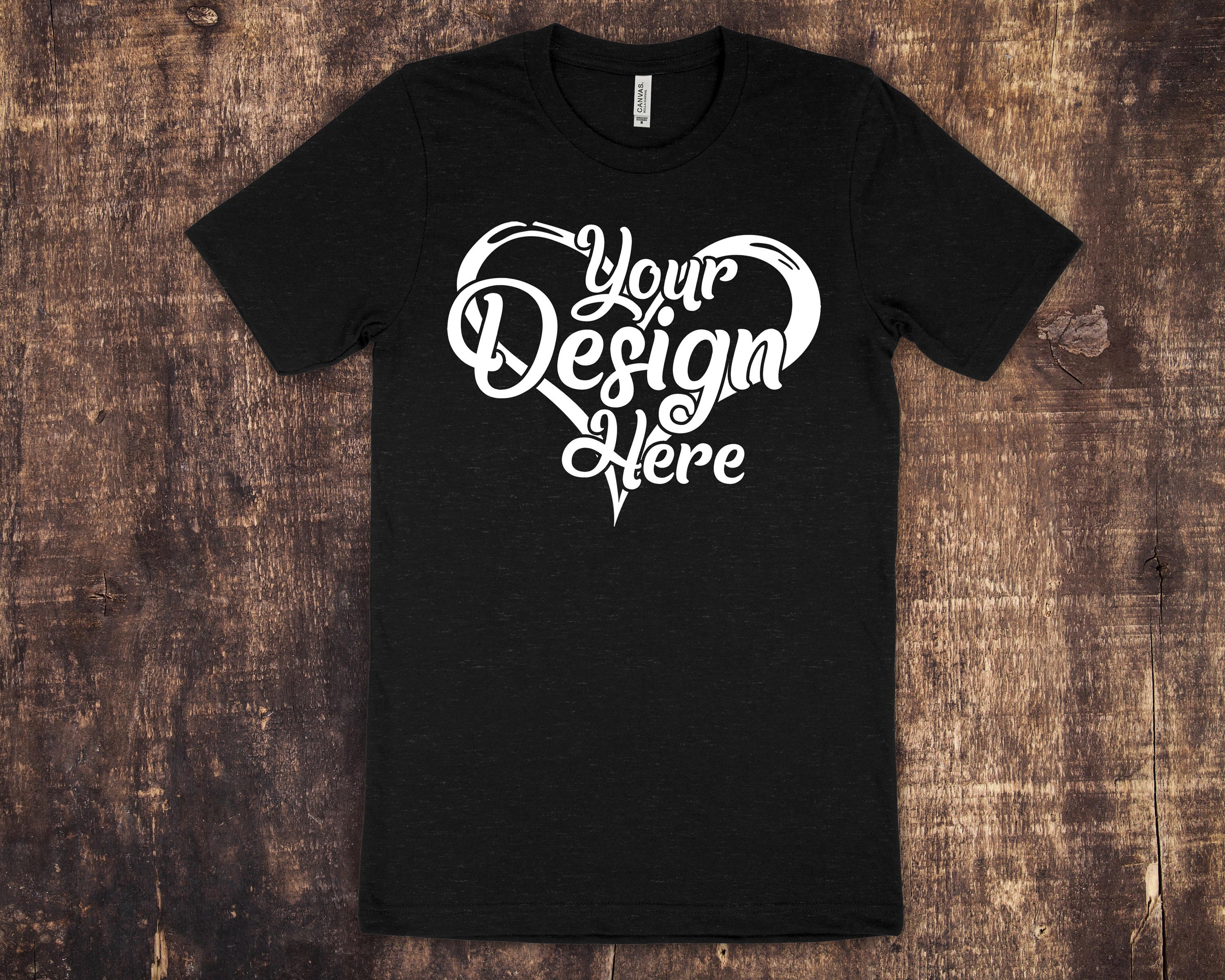 Download Bella Canvas 3001 T-Shirt Mockup Bundle 117 Colours ...